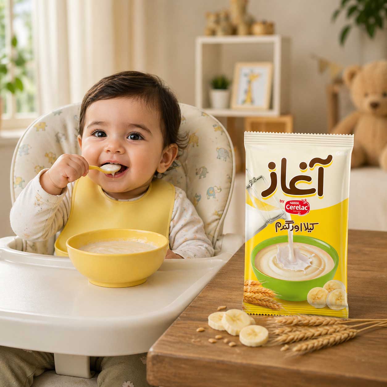 Nestle Agaaz brand design