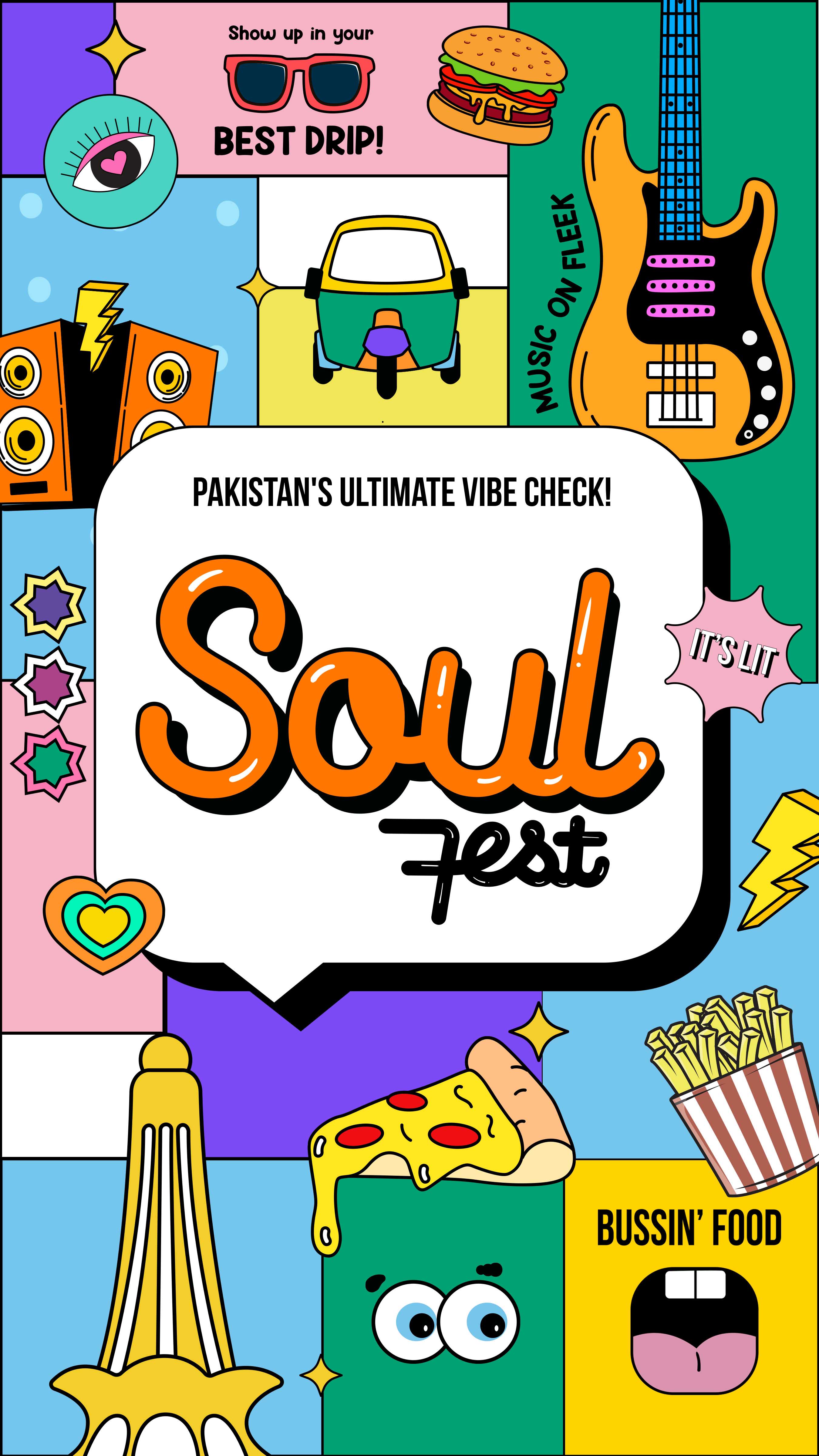 Soul Fest logo design